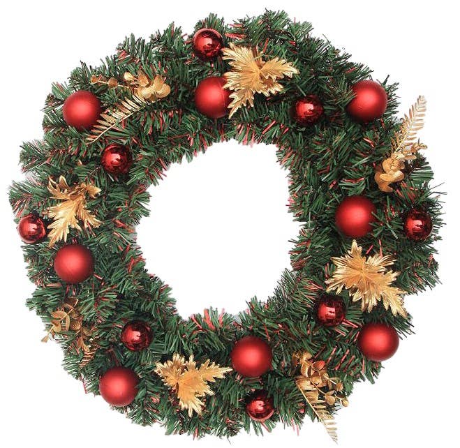 Christmas Ornament Door Wreath 50 cm