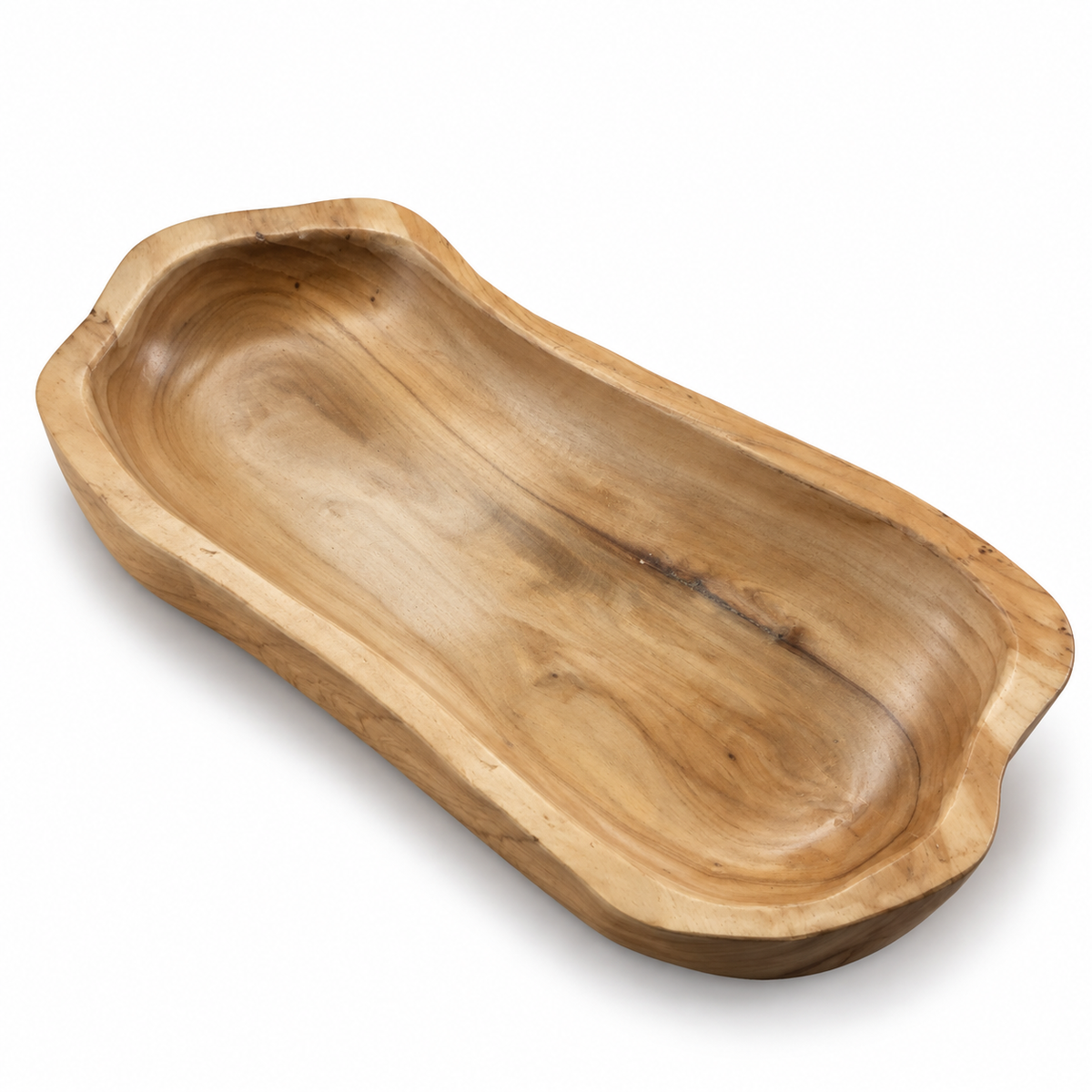 Live Edge Rustic Cedar Wood Serving Plate (38cm)