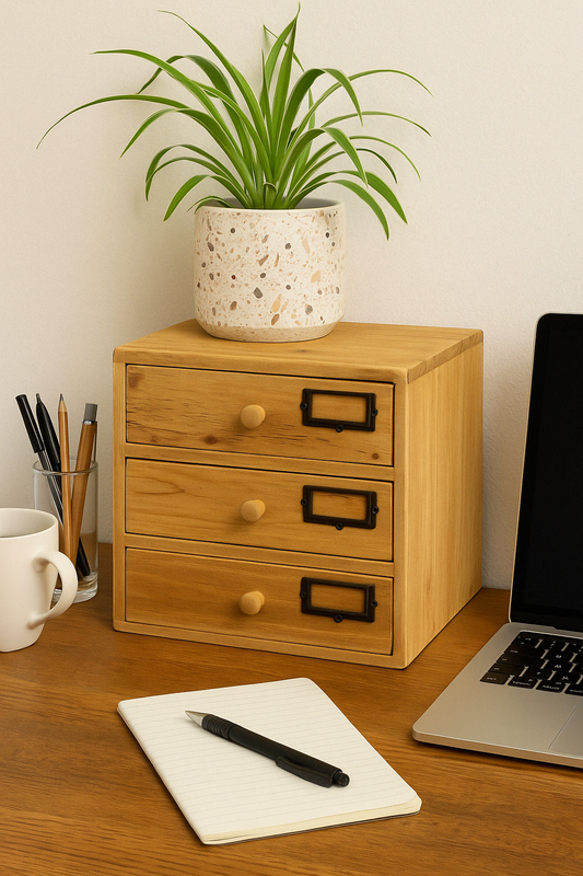 Storage Drawers (3 drawers) 28 x 23 x 28 cm