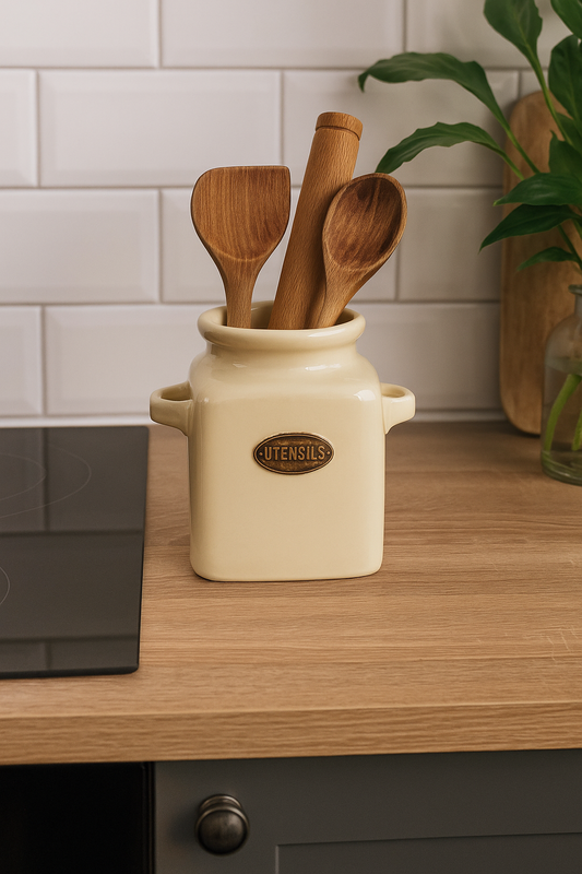 Ceramic Utensil Jar